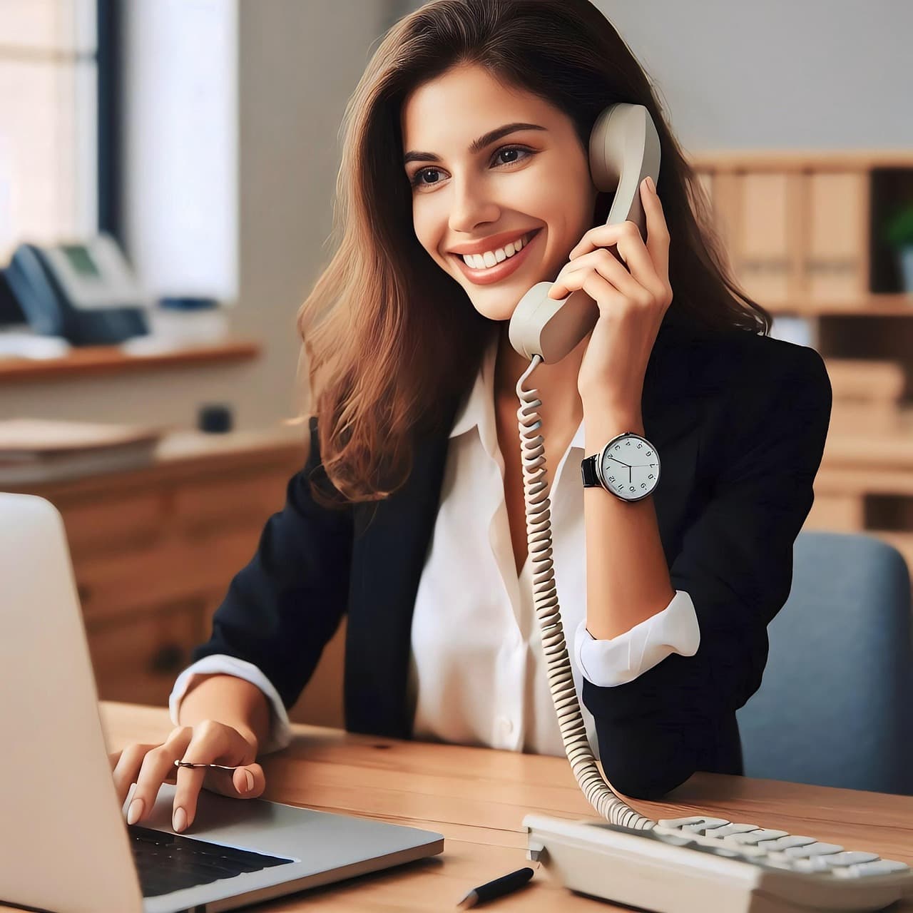 Contact illustration